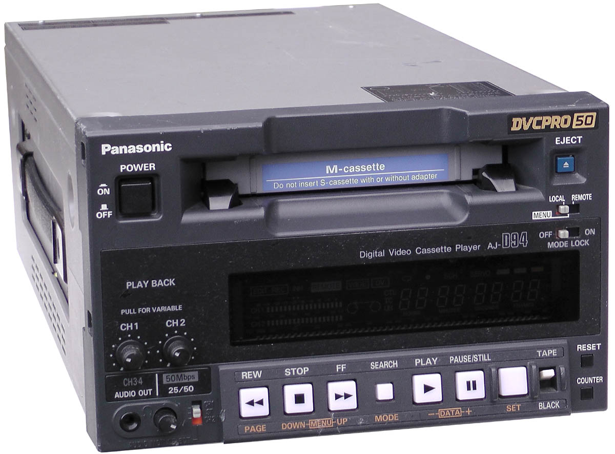 Panasonic AJD94E DVCPRO digital video player